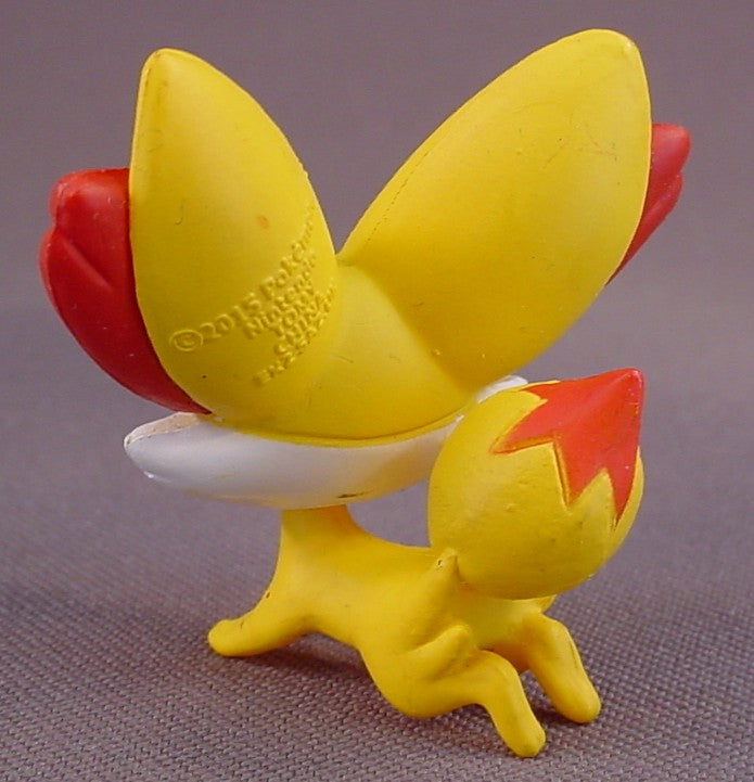 Pokemon Fennekin PVC Figure, 1 3/4 Inches Tall, 2015 Tomy