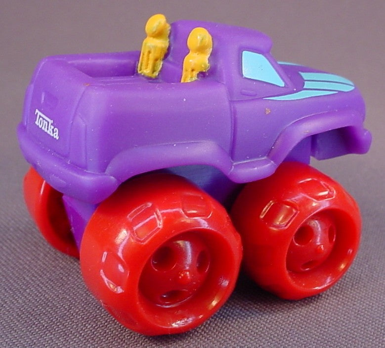Playskool Tonka Wheel Pals Purple And Blue Monster Truck With Red Wheels, 2 1/4 Inches Long
