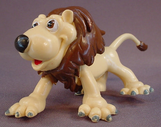 Funny Animals Lion Bendy Figure, 4 1/4 Inches Long, Garosa