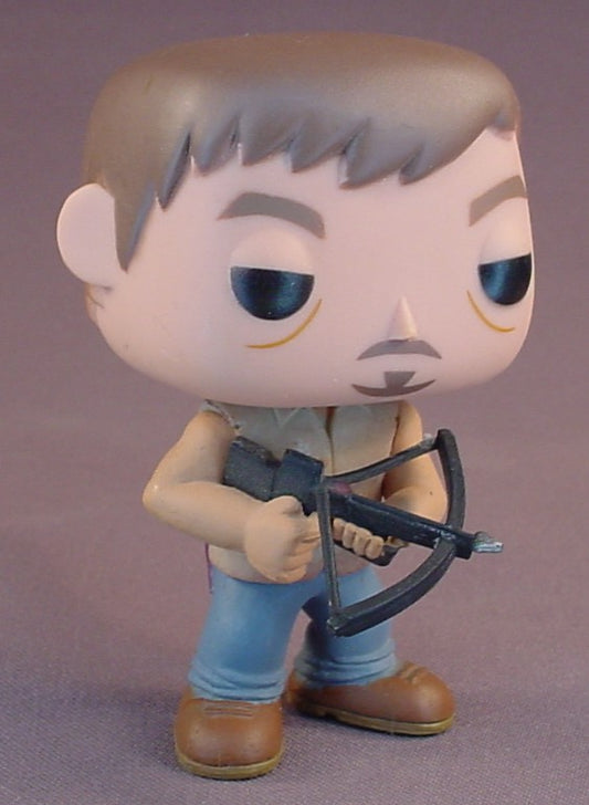 Funko Pop The Walking Dead Darryl Dixon With A Crossbow, #14, 3 3/4 Inches Tall, The Head Swivels, 2012 AMC