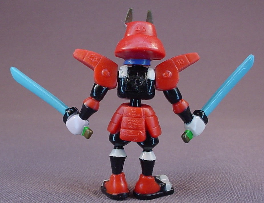 Medabots Robattle Samurai Figure, 2 1/2 Inches Tall, 2001 Hasbro Takara