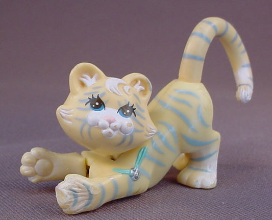 Littlest Pet Shop Vintage Baby Tiger, Zoo Baby, The Tail Moves, Press The Head Down To Make The Front Paws Grab Things, 1993 Kenner