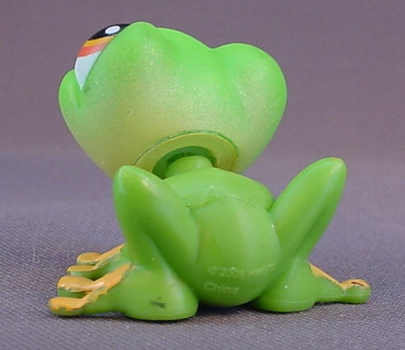 Littlest Pet Shop #50 Blemished Rainforest Tree Frog With Orange Feet & Eyes, Pet Pals, Singles, LPS, 2005 2007 Hasbro