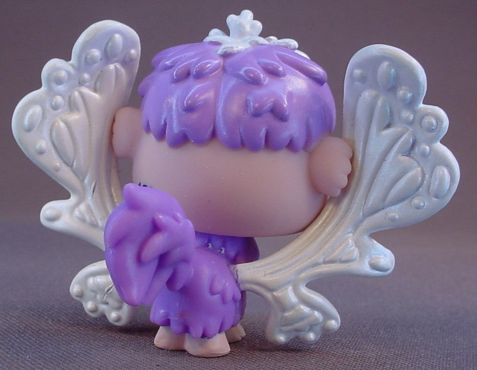 Littlest Pet Shop #2721 Misty Morning Fairy, Purple With Rainbow Wings, Green Eyes, LPS, Hasbro
