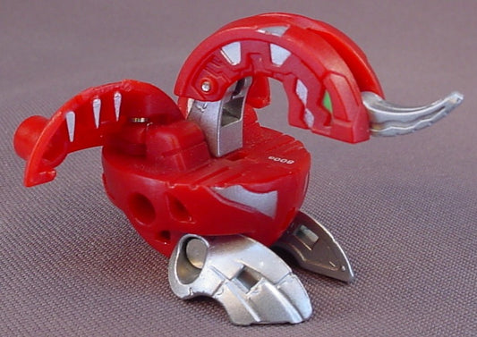 Bakugan Battle Brawlers Dragonoid Red Pyrus, 800G, B1 Series, Sega, Spin Master