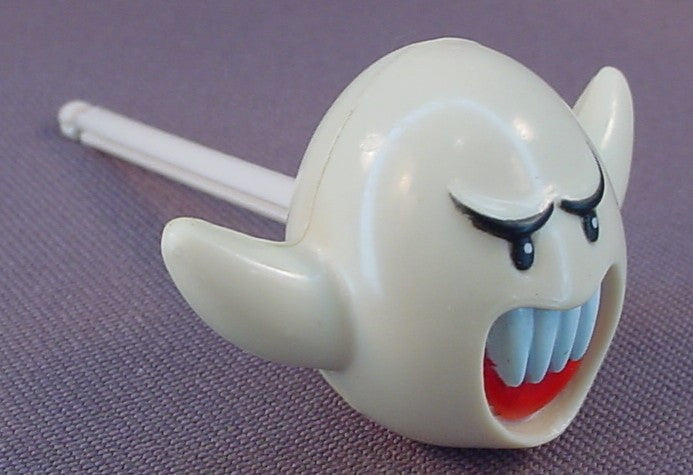 Mario Kart Boo Ghost Missile Or Dart Replacement Accessory For A Mario Kart 64 Pull Back Kart, 3 Inches Long, Nintendo, 1999 Toy Biz