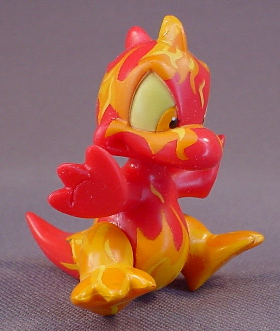 Neopets Petpet Legends Moltenore PVC Figure, 1 7/8 Inches Tall, Very Rare, Thinkway Toys