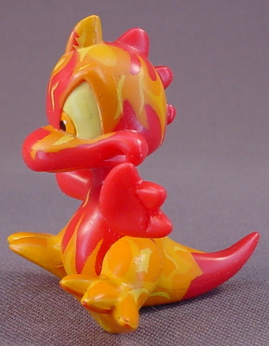 Neopets Petpet Legends Moltenore PVC Figure, 1 7/8 Inches Tall, Very Rare, Thinkway Toys