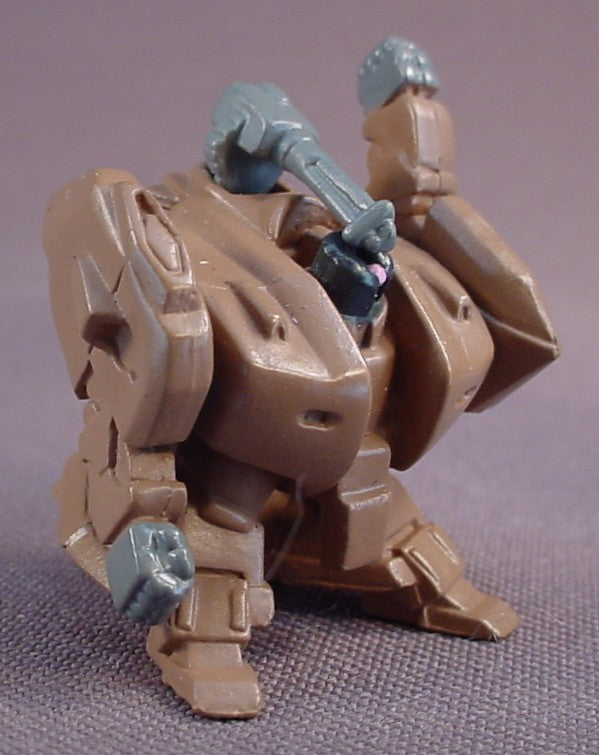 Gundam MS Murphy Mini Defender PVC Figure From A Force Set, The Arms Move, 1 1/4 Inches Tall, Fight Set 2, 2004 Bandai