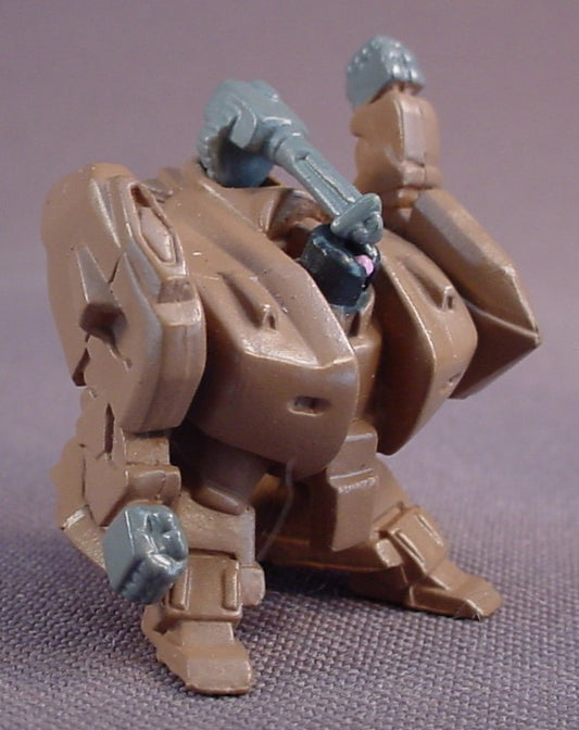 Gundam MS Murphy Mini Defender PVC Figure From A Force Set, The Arms Move, 1 1/4 Inches Tall, Fight Set 2, 2004 Bandai
