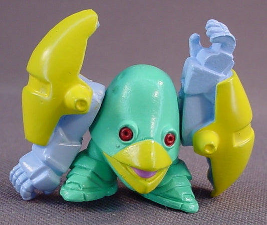 Gundam MS Pescatore Mini Defender PVC Figure, Fight Set 1, The Arms Move, 1 Inch Tall, 2004 Bandai