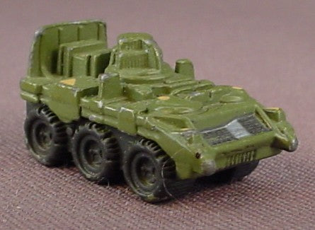 Mega Force Missile Launcher Military Vehicle, Solid Diecast Metal, Megaforce, 1989 Kenner, Parkertoys, KPT89, Die-Cast Metal, 1 1/8 Inches Long, Micro Machines Size