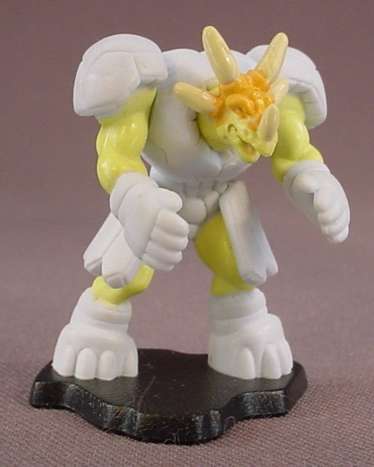 Bakugan Haos Saurus Figure On A Base, 2 Inches Tall, Bandai, S/S/B