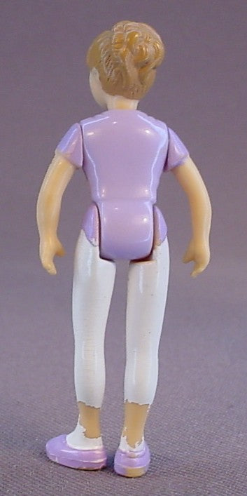 Fisher Price Sweet Streets Ballerina Figure, 2 5/8 Inches Tall, The Legs Head & Arms Move, From A Sweet Streets Dance Studio, 2002