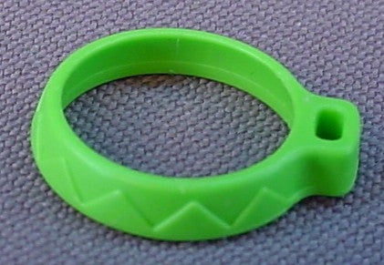 Playmobil Light Or Linden Green Child Size Headband With A Zigzag Pattern And Feather Holder