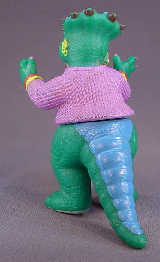 Disney Dinosaurs TV Show Sinclair Family Charlene The Teenage Daughter Figure Toy, 4 3/4 Inches Tall, Vinyl Figure, Swivels At The Waist, 1991