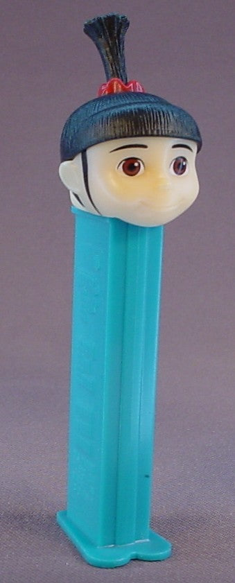 Pez Disney Despicable Me Agnes, Blue Stem, Pez Candy Dispenser