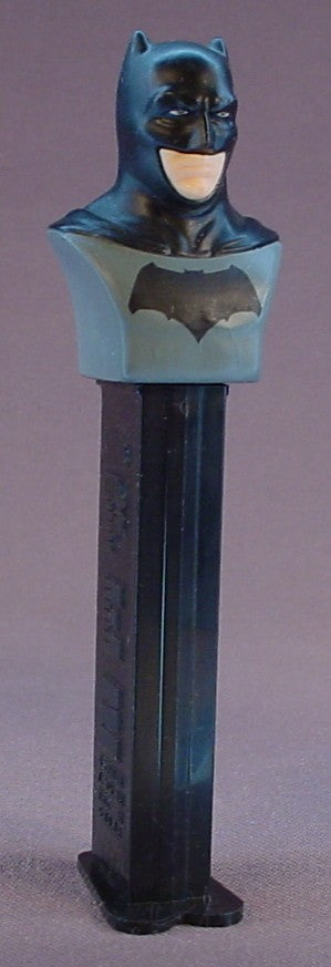 Pez Batman In The Gray & Black Suit, Black Stem, Pez Candy Dispenser, DC Comics