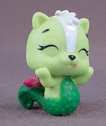 Hatchimals Green Mer-Skunkle Figure, Mermal Magic, Season 5, Colleggtibles, Spin Master, Spinmaster