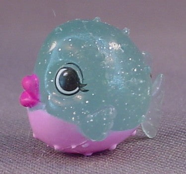 Splashlings Lot Of 3 Toy Figure, Mermaid Friends, Smiley Shrimp, Penny Puffs, Turtle, 2017 TPFTOYS, TPF Toys