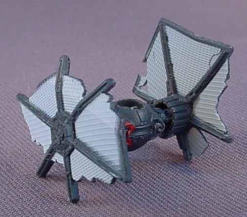 Star Wars Micro Machines Battle Damaged Tie Fighter, First Order Tie Fighter Attack, 2015-2016 Hasbro, The Force Awakens