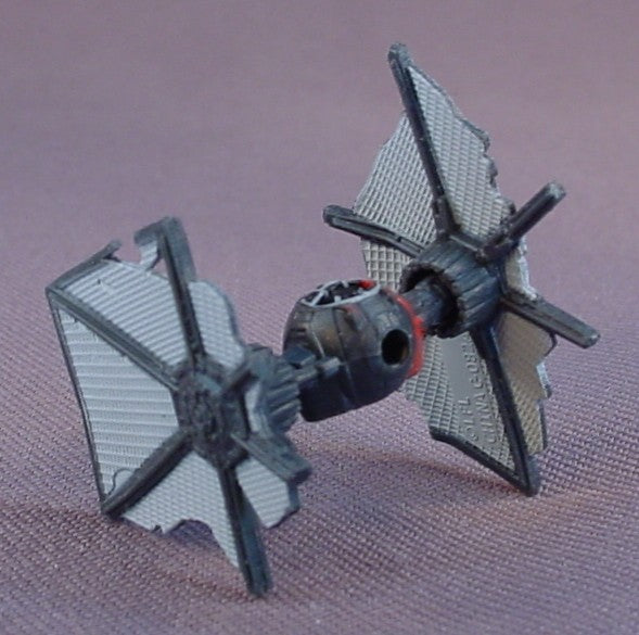 Star Wars Micro Machines Battle Damaged Tie Fighter, First Order Tie Fighter Attack, 2015-2016 Hasbro, The Force Awakens