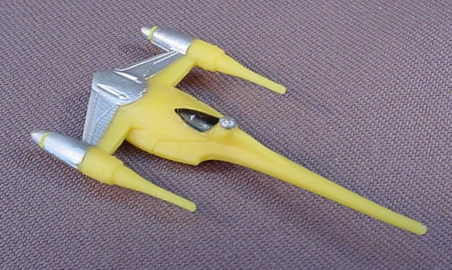Star Wars Micro Machines Naboo Starfighter, Battle For Naboo Gold Series, 2015-2016 Hasbro, The Force Awakens