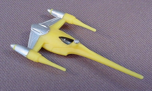 Star Wars Micro Machines Naboo Starfighter, Battle For Naboo Gold Series, 2015-2016 Hasbro, The Force Awakens
