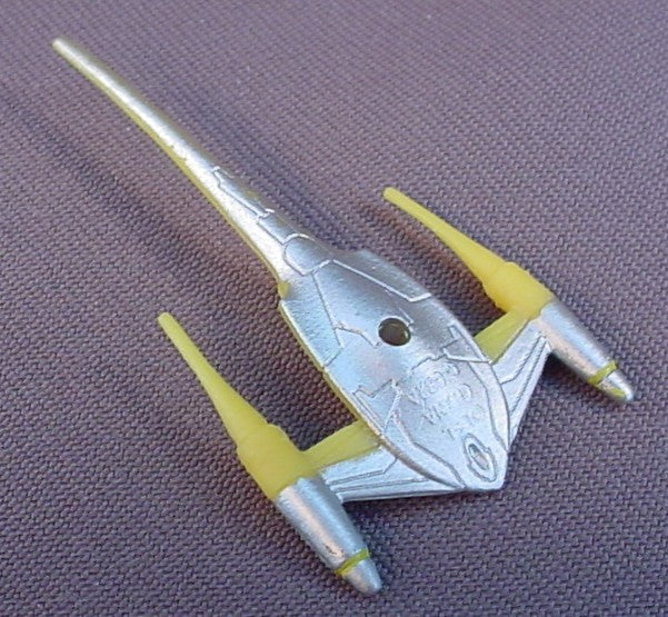 Star Wars Micro Machines Naboo Starfighter, Battle For Naboo Gold Series, 2015-2016 Hasbro, The Force Awakens