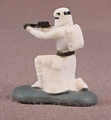 Star Wars Micro Machines Kneeling Stormtrooper Figure, First Order, 2015-2016 Hasbro, The Force Awakens