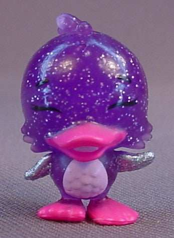 Hatchimals Purple Glittery Garden Duckle Figure, Season 1, Colleggtibles, Spin Master, Spinmaster