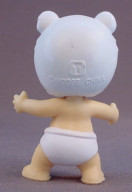 Baby Twozie Iggy Figure With A Polar Bear Hat, Season 1, Two Cool, Rare, 2016-2017 Moose, Twozies, The Head Turns, Doll, T1-056