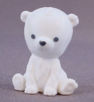 Baby Twozie Cubert The Polar Bear Figure, Season 1, Companion Pet For Iggy, Two Cool, 2016-2017 Moose, Rare, Twozies, T1-056