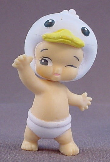 Baby Twozie Puddles Figure With A White Duck Hat, Season 1, Two Noisy, 2016-2017 Moose, Twozies, The Head Turns, Doll, T1-048
