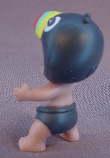 Baby Twozie Billy Figure With A Toucan Or Parrot Hat, Season 1, Two Noisy, 2016-2017 Moose, Twozies, The Head Turns, Doll, T1-060
