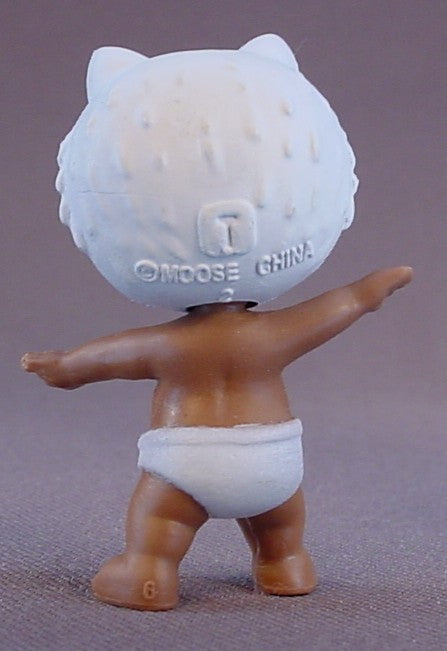 Baby Twozie Claude Figure With A White Cat Hat, Season 2, Two Sweet, 2016-2017 Moose, Twozies, Rare, The Head Turns, Doll, T2-083