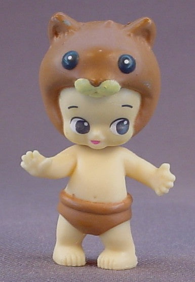 Baby Twozie Happi Figure With A Brown Hamster Hat, Season 1, Two Cheeky, 2016-2017 Moose, Twozies, The Head Turns, Doll, T1-053
