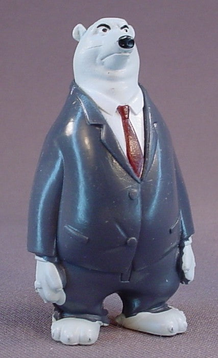 Disney Zootopia Movie Kevin Polar Bear PVC Figure, 2 3/4 Inches Tall, Mr Big's Henchman, Member Of The Thundertown Mafia