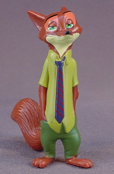 Disney Zootopia Movie Nick Wilde PVC Figure, 2 1/2 Inches Tall