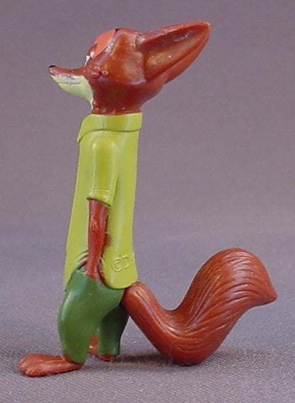 Disney Zootopia Movie Nick Wilde PVC Figure, 2 1/2 Inches Tall
