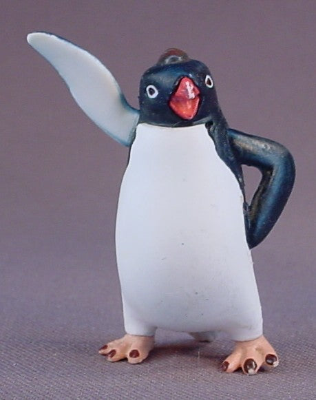 Happy Feet Movie Rinaldo Penguin PVC Figure, 2 Inches Tall, Thinkway Toys