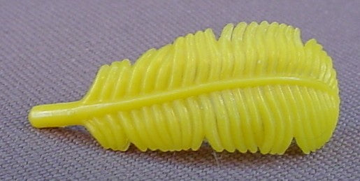 Playmobil Wide Yellow Curved Feather, 3652 3667 4555 4982 5738 5783, 30 03 5870