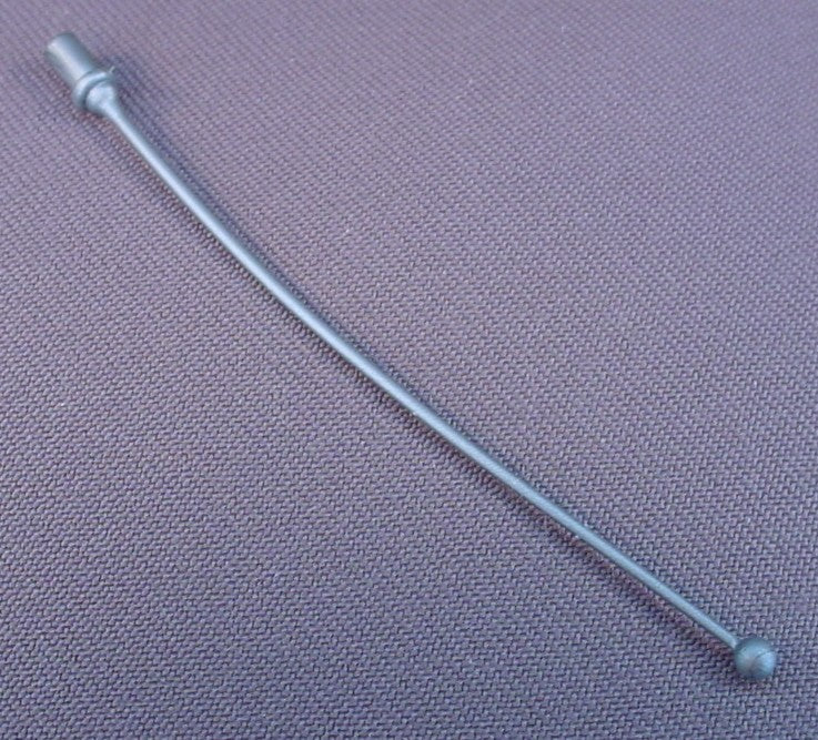 Playmobil Silver Gray Whip Antenna, 3 1/2 Inches Long, 3041 3063 3068 3070 3094 3346 3399 3847 3941