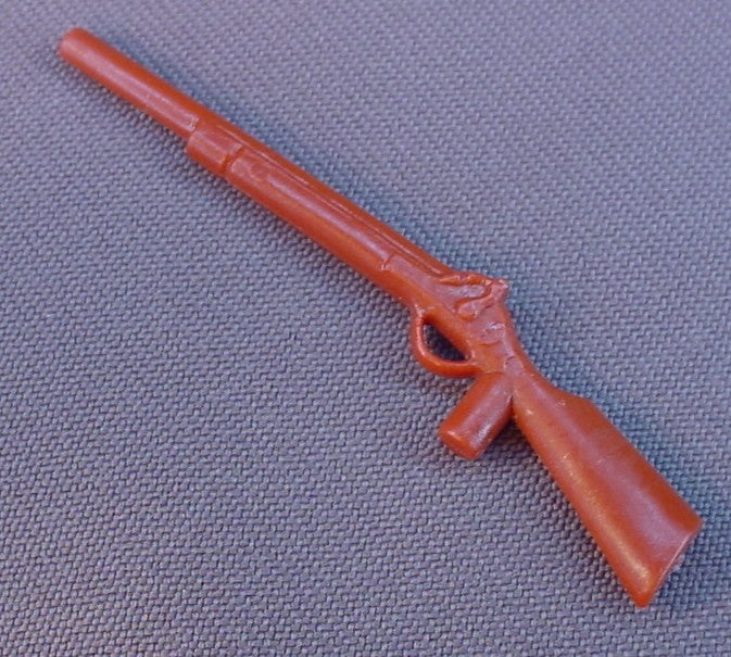 Playmobil Reddish Brown Rifle Or Gun With A Hand Grip, 3111 3112 3113 3288 3619 4398 5009 5683 5727 5881 6274, 30 22 5480