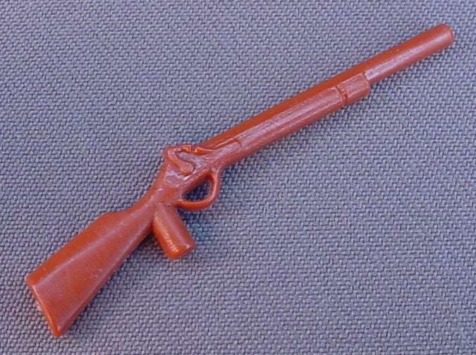 Playmobil Reddish Brown Rifle Or Gun With A Hand Grip, 3111 3112 3113 3288 3619 4398 5009 5683 5727 5881 6274, 30 22 5480