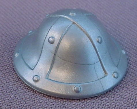 Playmobil Silver Gray Medieval Soldier Helmet Flared Bell 3887 3888 3123 3125 3653 3665