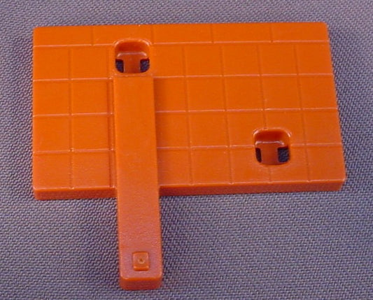 Playmobil Orange Brown Bathroom Tile Wall With 2 System X Sockets, Reddish Brown, 4263 4264 5421 7393, 30 28 9160
