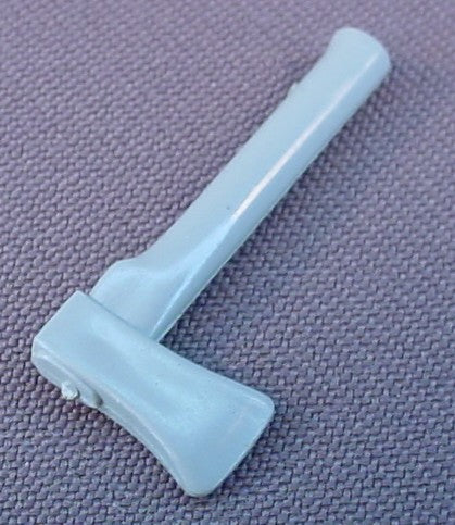 Playmobil Light Gray Hatchet Tool, 3203X 3277 3472 3756 3759 3781 4053A 4482 7325 7786