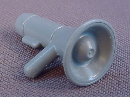 Playmobil Gray Megaphone With Handle, 3041 3063 3144 3159 3165 3190 3338 3738 3761 3941 3954 3957