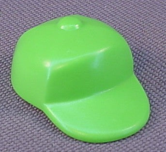Playmobil Light Or Linden Green Baseball Cap Or Hat With A Squared Front & A Button On The Top, 3219 3754 3779 9958